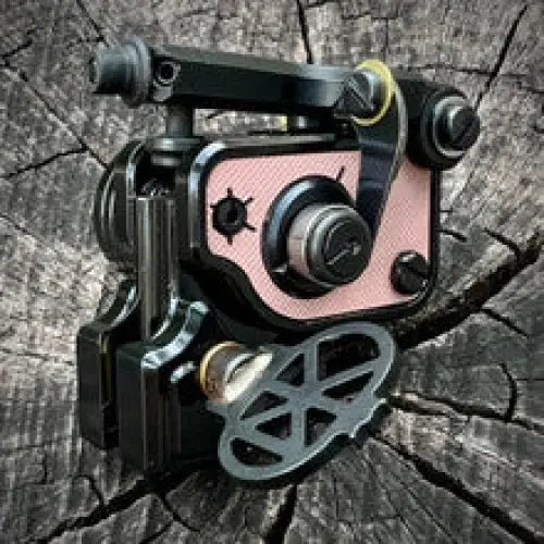 Sidewinder 7.5 – Black – Pink - DK Rotary – Dan Kubin Rotary Sidewinder 7.5 – Black – Pink - DK Rotary – Dan Kubin Rotary