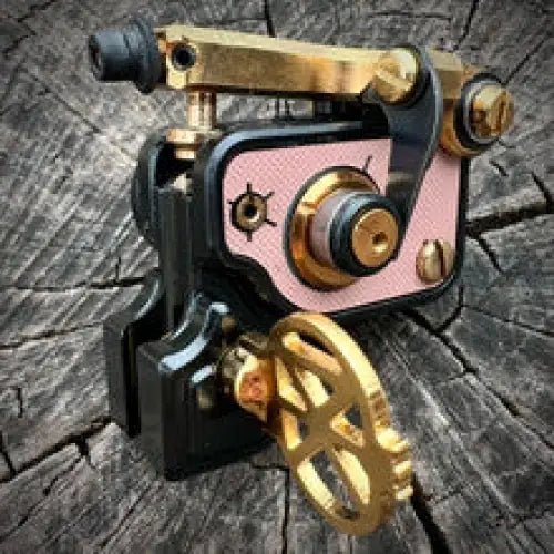 Sidewinder – Featherweight – Black – Gold – Pink - Dan Kubin Rotary - SW - FW - BK - GO - PI