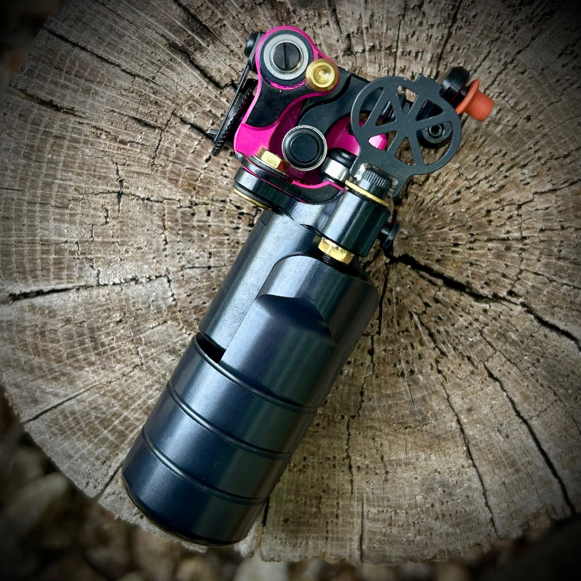 2 Tone Pink Full Monty - Dan Kubin Rotary - 