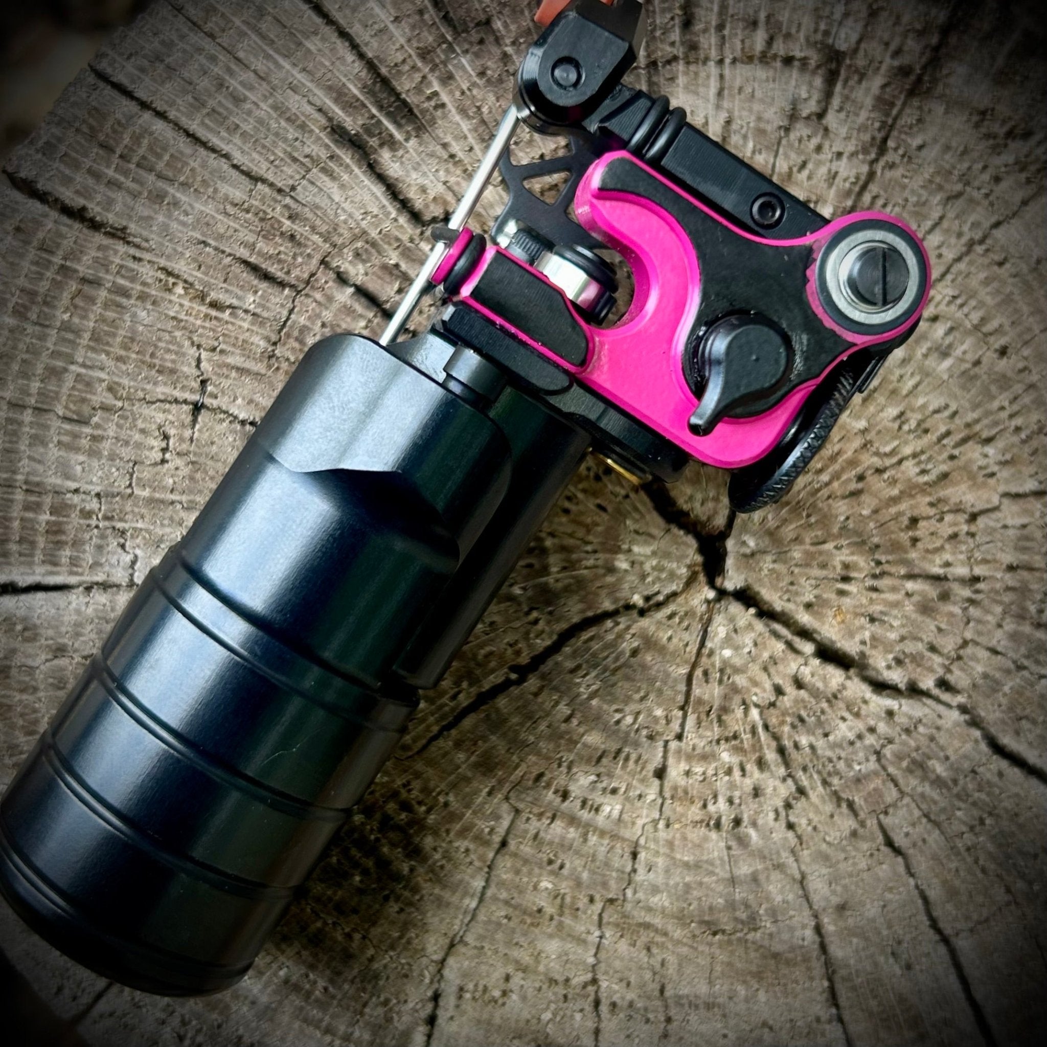 2 Tone Pink Full Monty - Dan Kubin Rotary - 