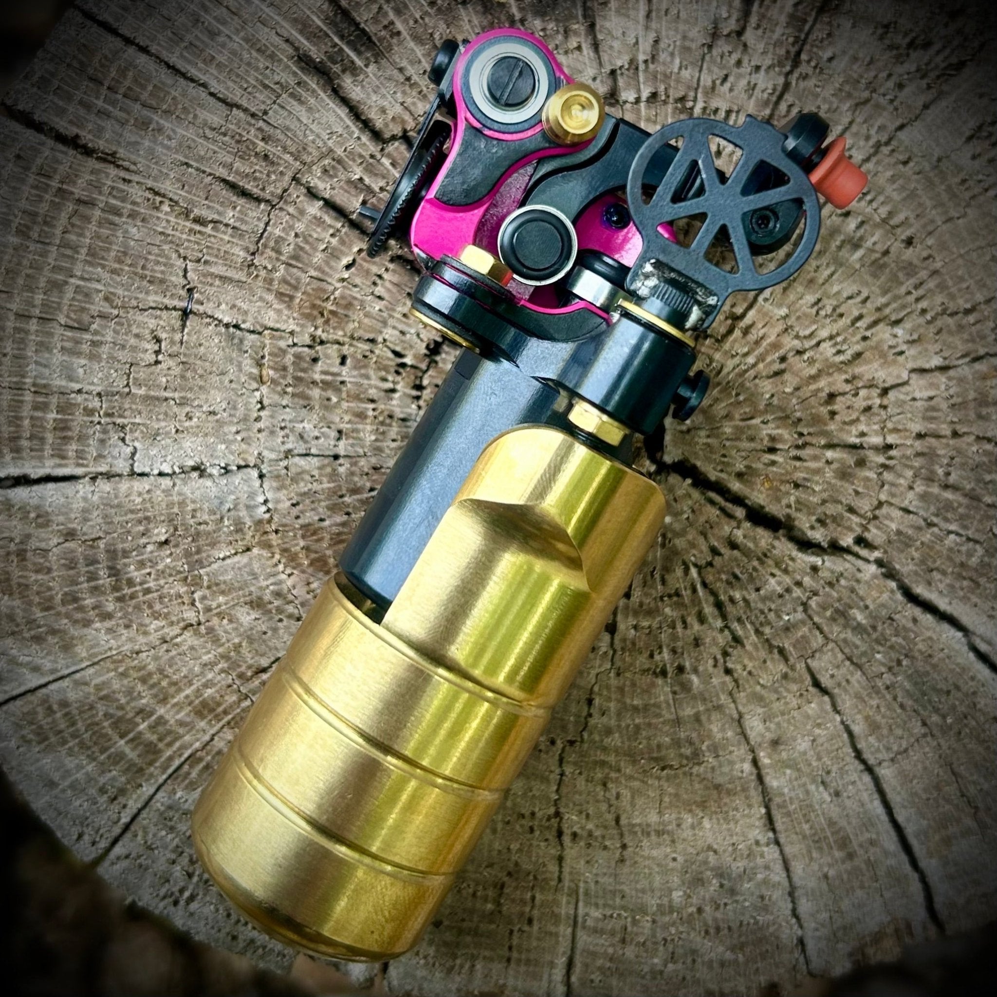 2 Tone Pink Full Monty - Dan Kubin Rotary - 