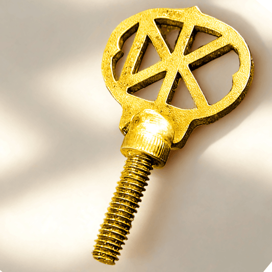 Dan Kubin | Gold Thumb Screw - Dan Kubin Rotary - DK - GO - TH - SC - 1