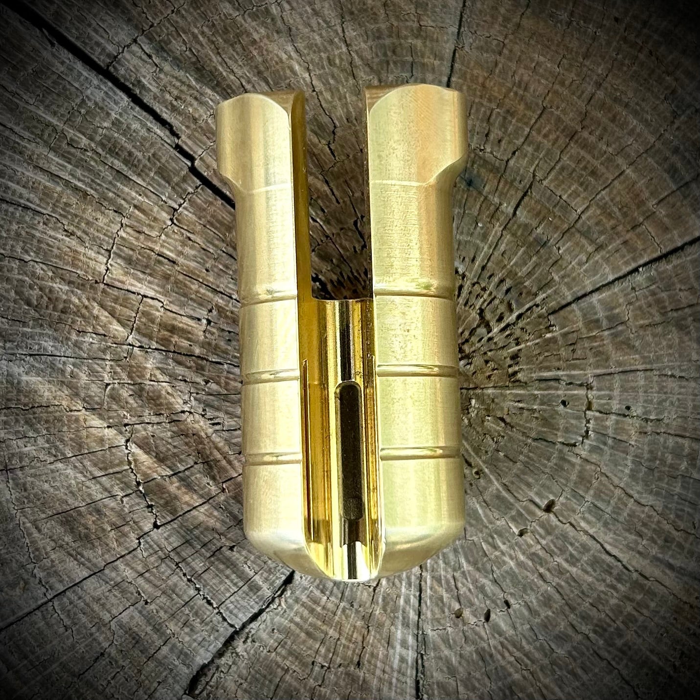 Full Monty Brass Grip - Dan Kubin Rotary - 
