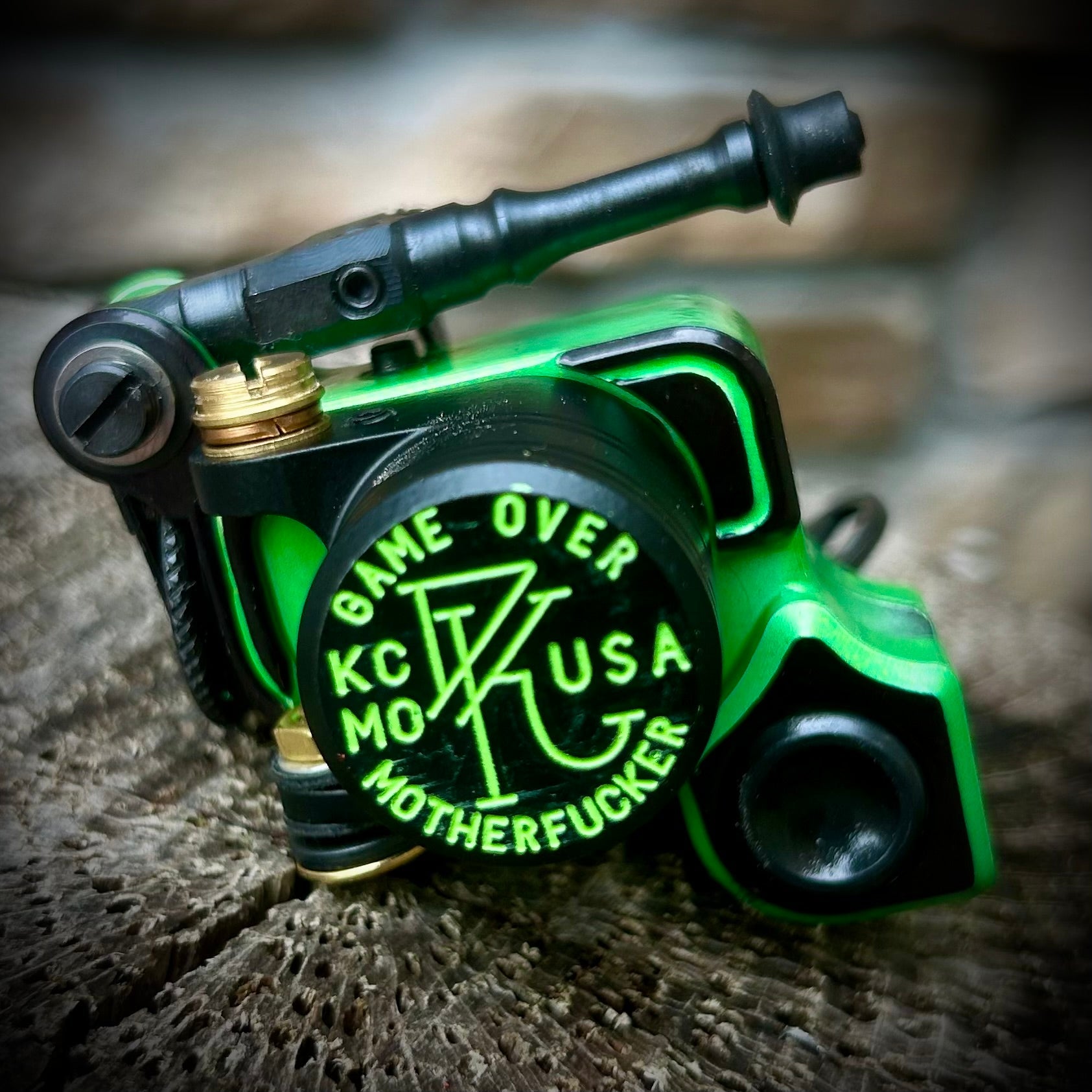Sidewinder 46er | 2 Toned Candy Green FW - Dan Kubin Rotary - 