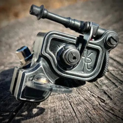 Sidewinder 46er – Featherweight – Distressed Black – RCA - Dan Kubin Rotary - SW - 46 - FW - DIS - BK - RCA