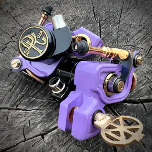 Sidewinder 46er – Featherweight – Lavender – Gold – RCA - Dan Kubin Rotary - SW - 46 - FW - LAV - GO - RCA