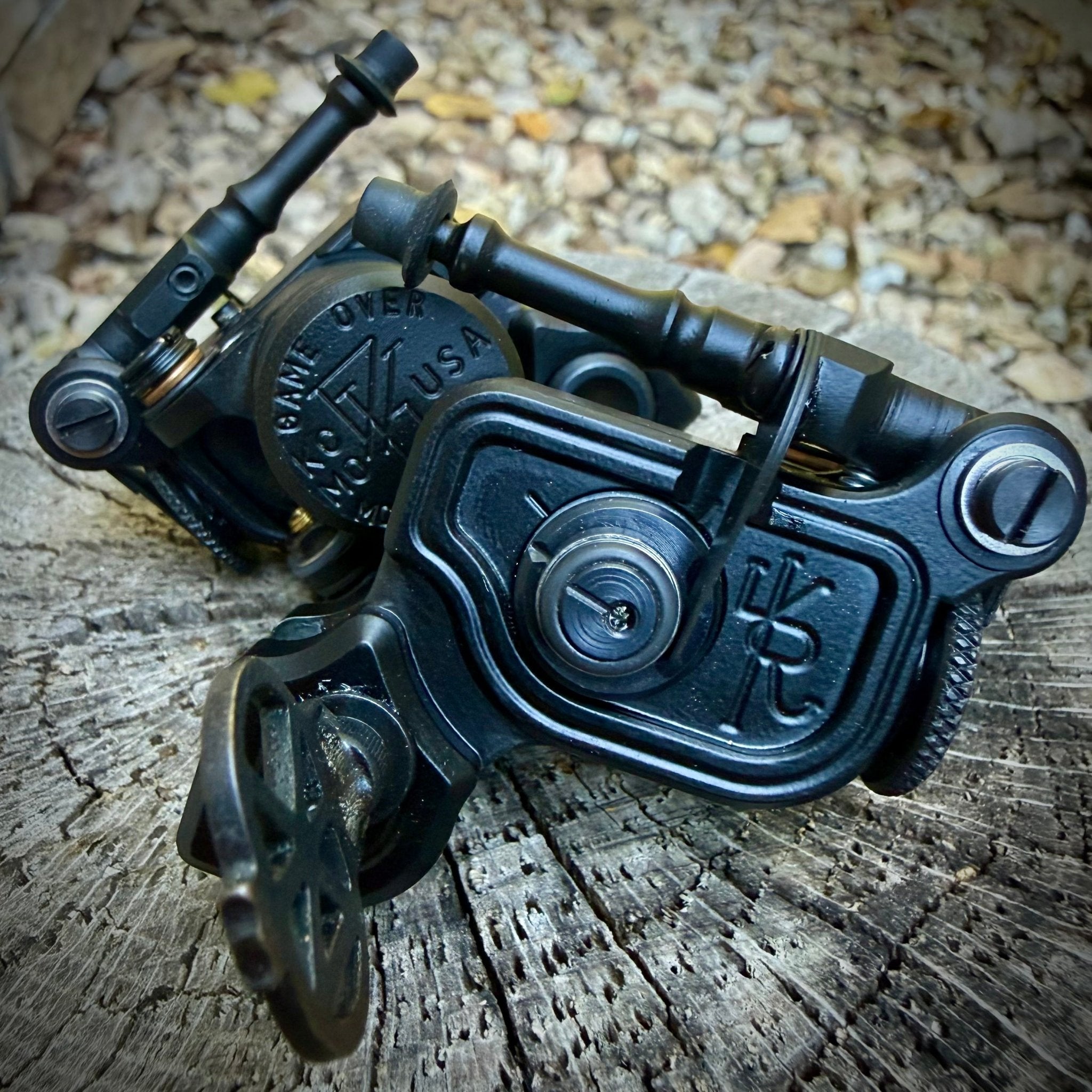 Sidewinder 46er | Featherweight Murdered Out Black - Dan Kubin Rotary - DK-SIDEWINDER-46ER-MATTE-BLACK-FW