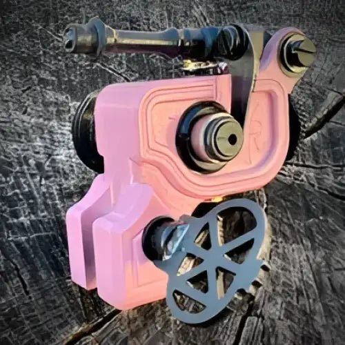 Sidewinder 46er – Featherweight – Pretty – Pink – Black - Dan Kubin Rotary - SW - 46 - FW - PR - PIK - BLK