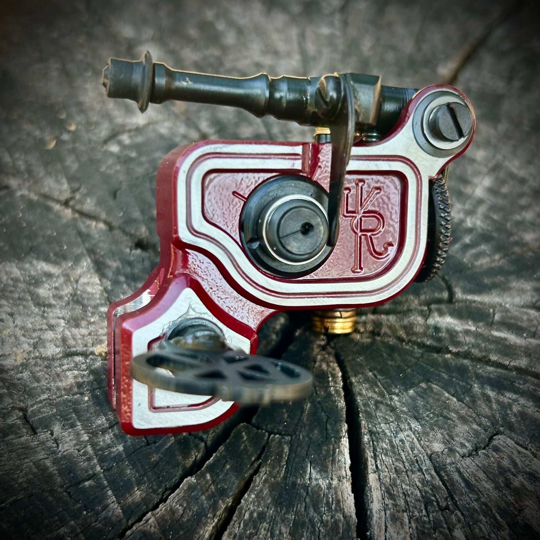 Sidewinder 46er | Featherweight Two - Toned Ron Burgundy - Dan Kubin Rotary - SW - 46 - FW - 2T - RON - BUR