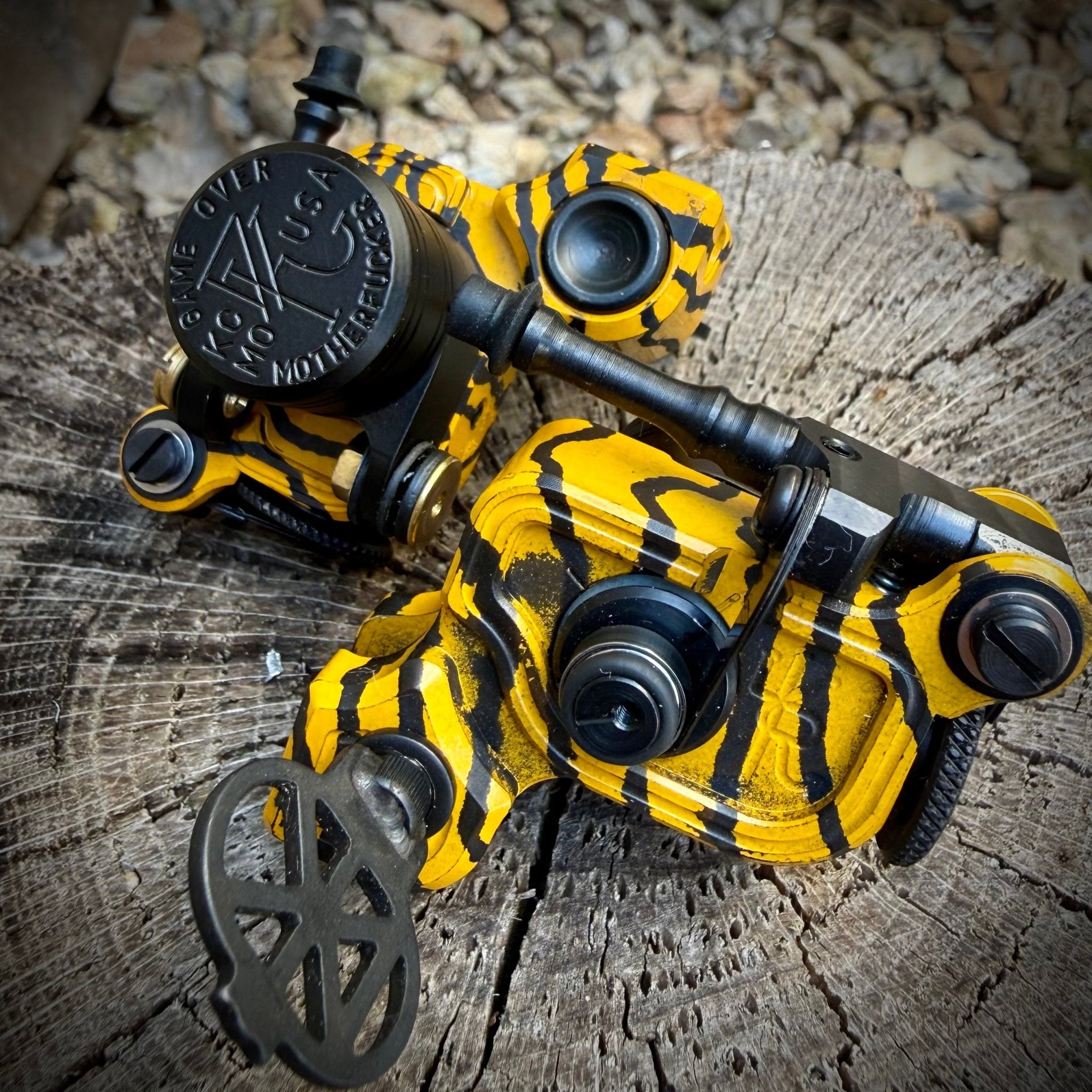 Sidewinder 46er | FW Tigered Yellow - Dan Kubin Rotary - 