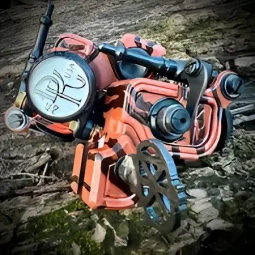Sidewinder 46er – Pink – Tiger - Dan Kubin Rotary - SW - 46 - PI - TIG