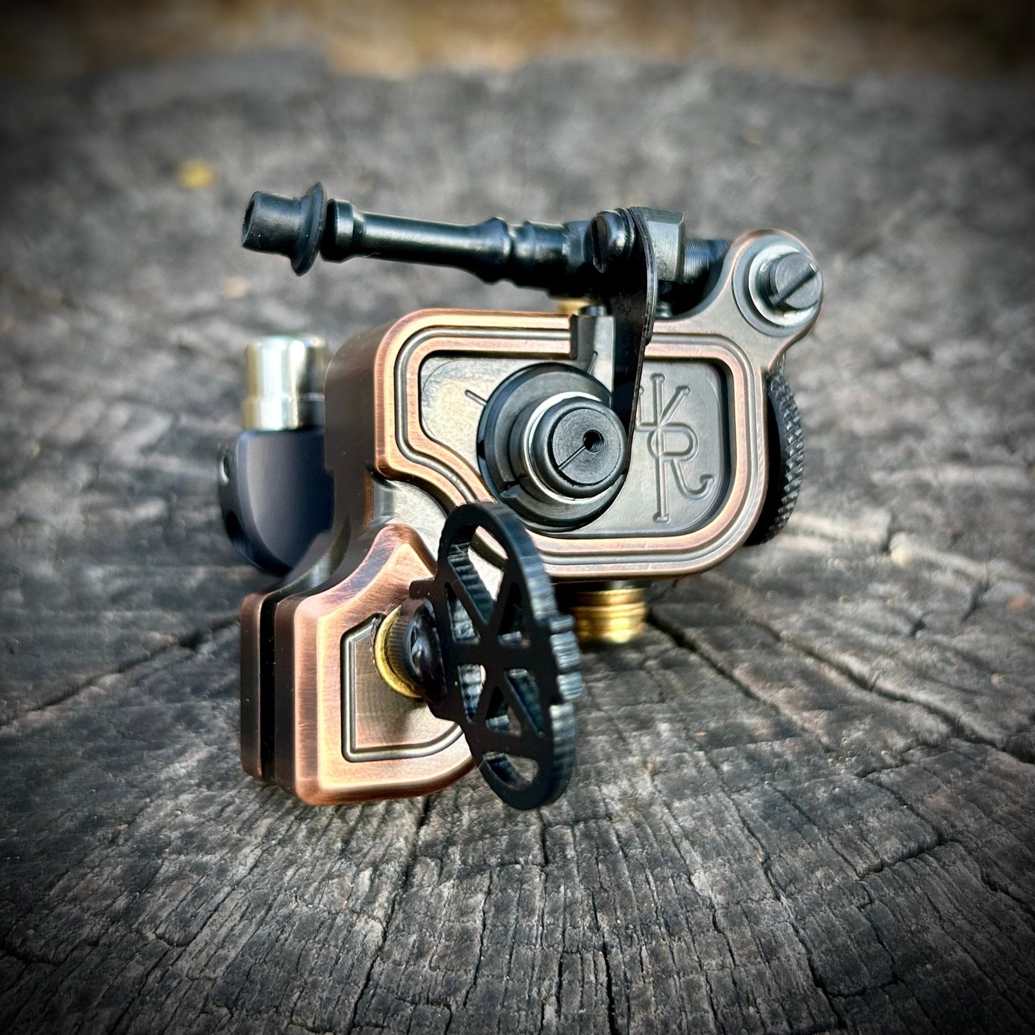 Sidewinder 46er | Rubbed Bronze DUAL Connect - Dan Kubin Rotary - SW-46-RUB-BRZ