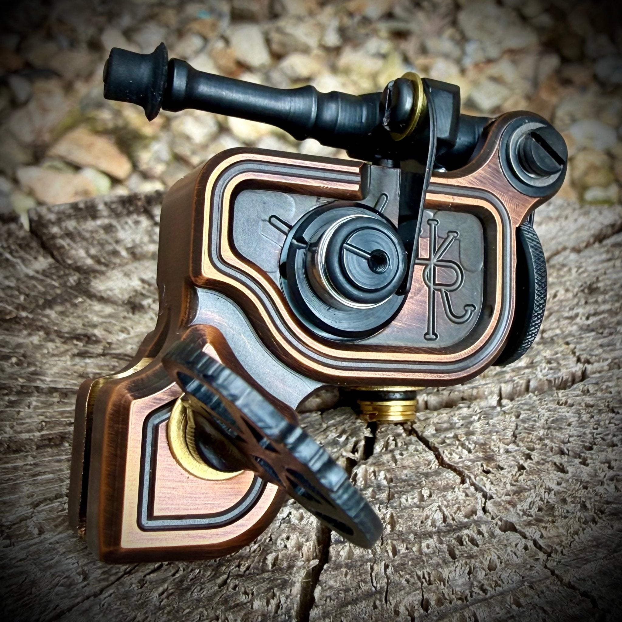 Sidewinder 46er | Rubbed Bronze - Dan Kubin Rotary - SW-46-RUB-BRZ