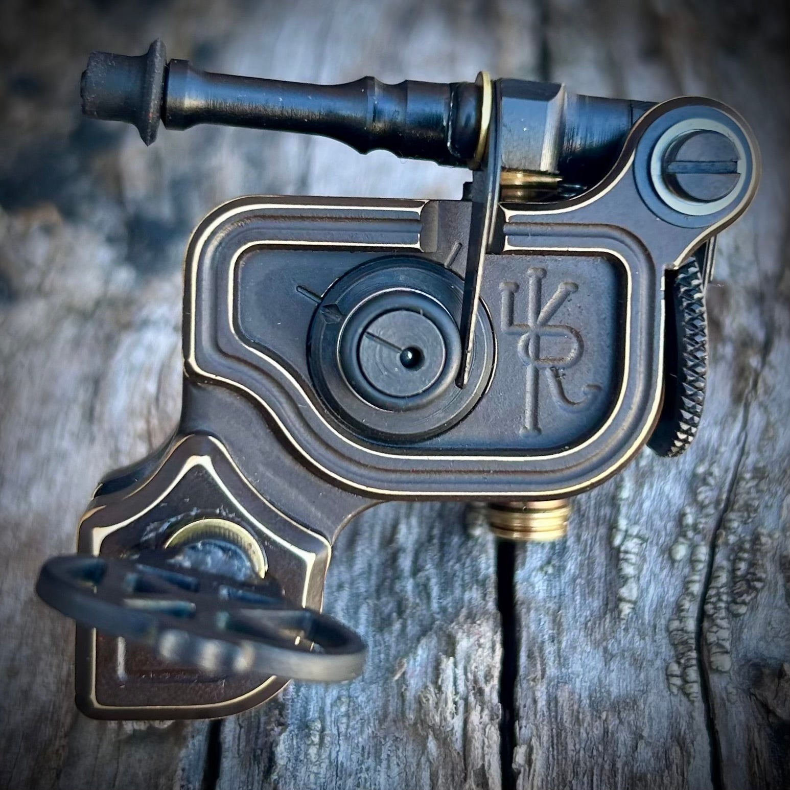 Sidewinder 46er | Rubbed Through Cerakote Black - Dan Kubin Rotary - 