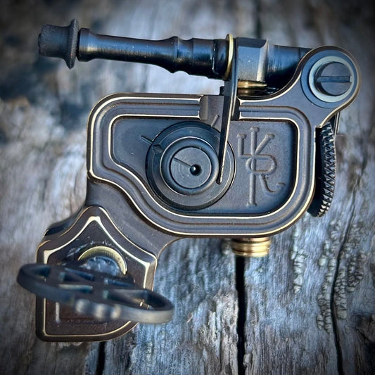 Sidewinder 46er | Rubbed Through Cerakote Black - Dan Kubin Rotary - 