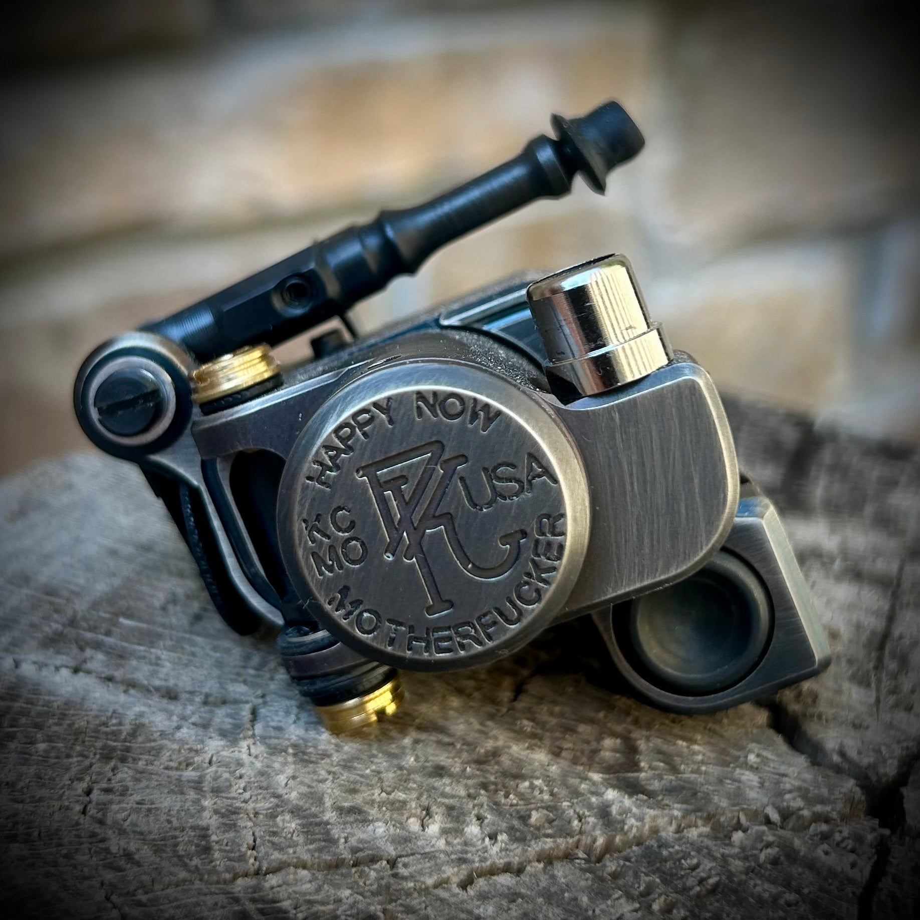 Sidewinder 7.5 | Antique Nickel - Dan Kubin Rotary - 