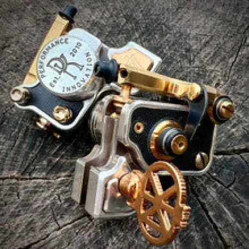 Sidewinder 7.5 – Antique – Silver – Gold – Black - Dan Kubin Rotary - SW - 7.5 - AN - SI - GO - BLK