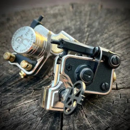 Sidewinder 7.5 – Brass – Nickel – Black - Dan Kubin Rotary - SW - 7.5 - BR - NI - BLK