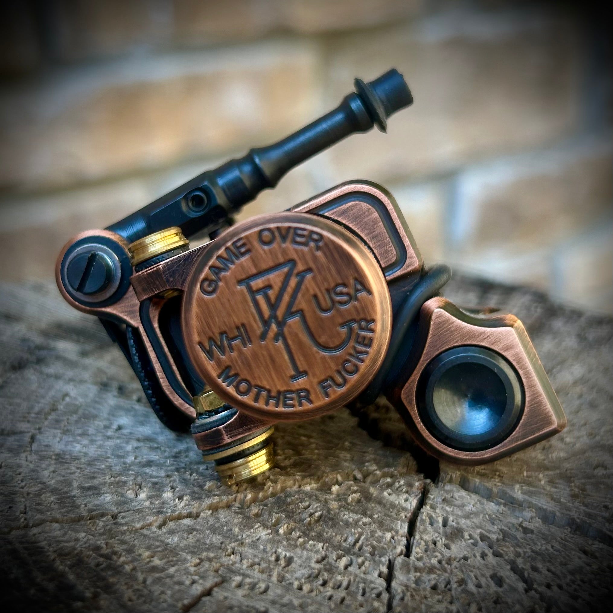 Sidewinder 7.5 | Rubbed Copper - Dan Kubin Rotary - 