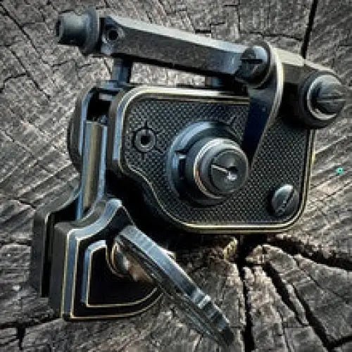 Sidewinder 7.5 – Weathered Black – Black - Dan Kubin Rotary - SW - 75 - WBK - BLK