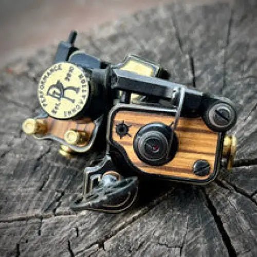 Sidewinder 7.5 – Weathered – Black – Zebra - Dan Kubin Rotary - SW - 7.5 - WEA - BLK - ZEB
