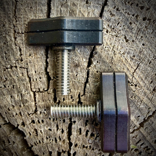 Small Batch Low Profile Thumbscrews - Dan Kubin Rotary - 