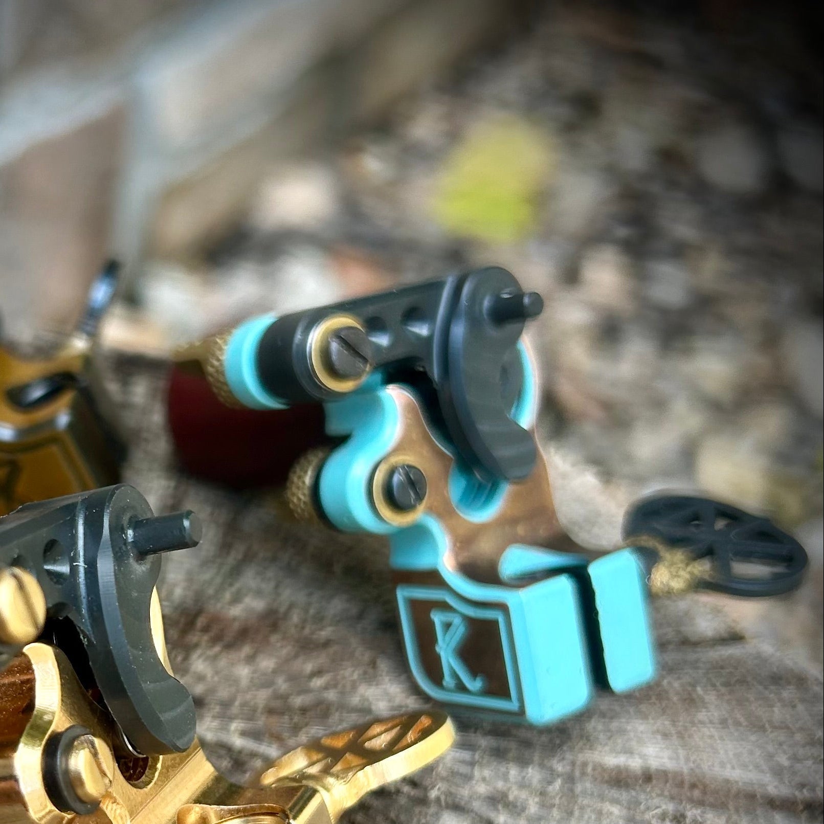 Swingliner V1 Revisited - 2Toned Robin Egg Blue - Dan Kubin Rotary - 