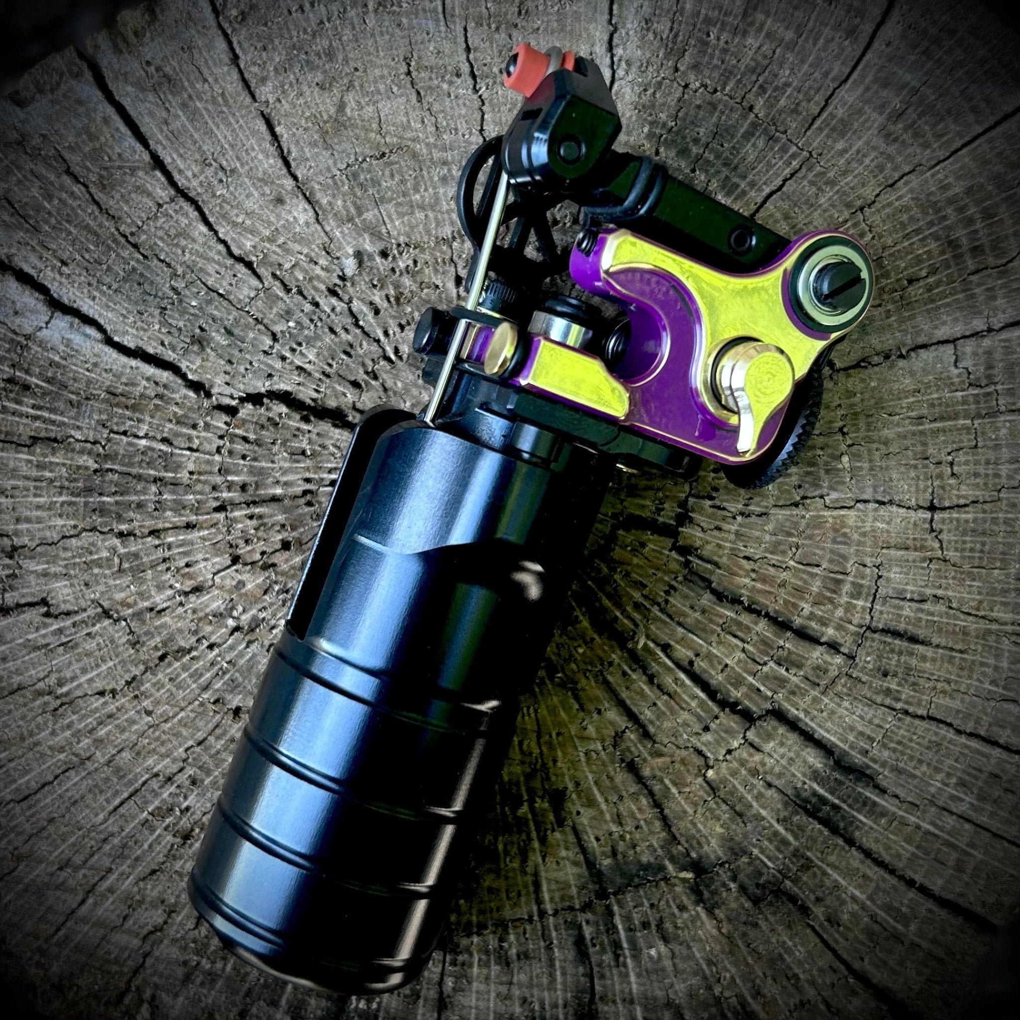 The Full Monty - Polished Purple Power - Dan Kubin Rotary - 