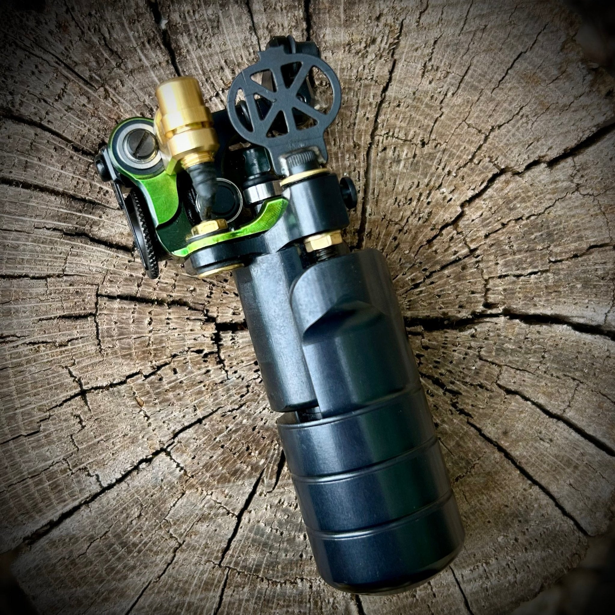 The Full Monty - Psycho Green - Dan Kubin Rotary - 