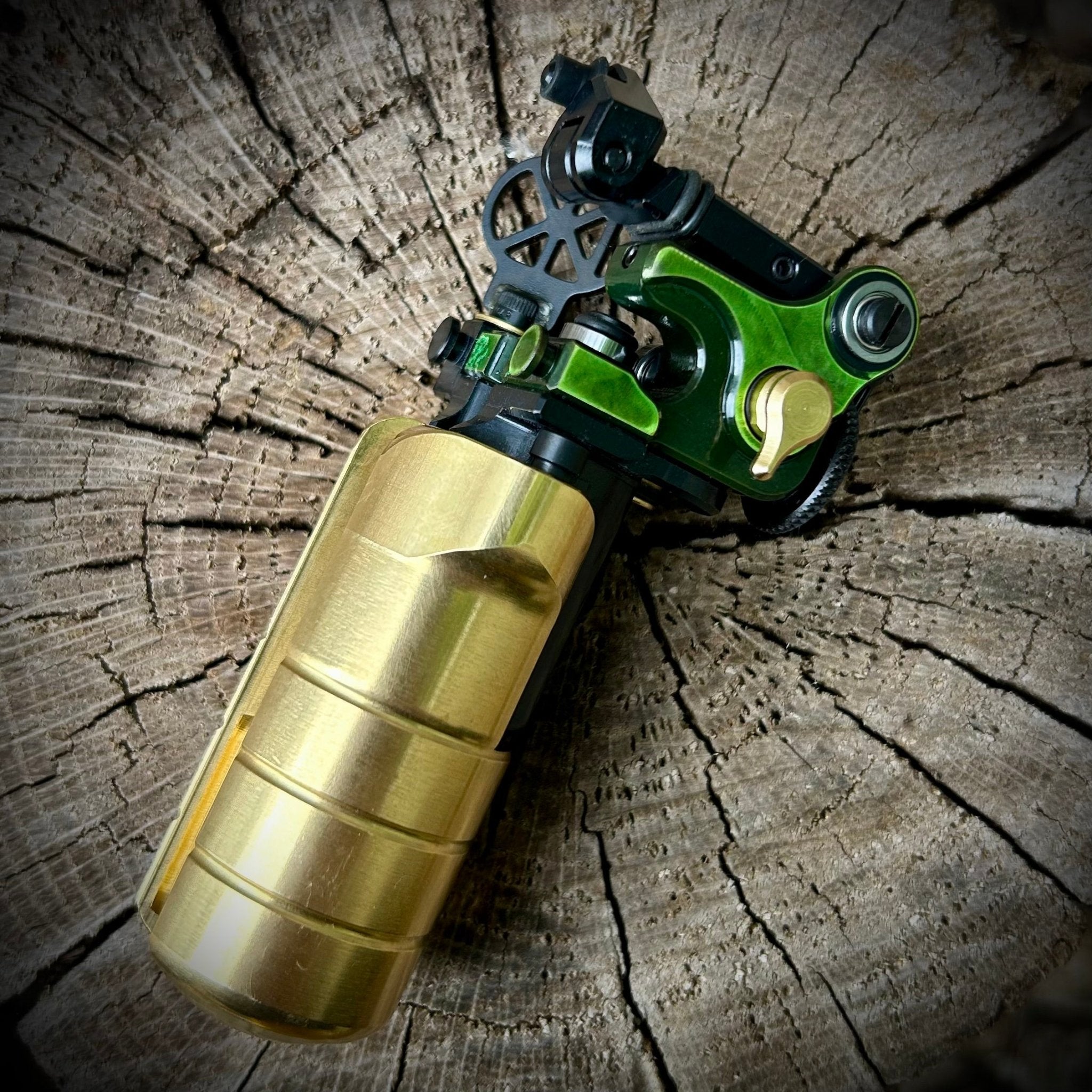 The Full Monty - Psycho Green - Dan Kubin Rotary - 