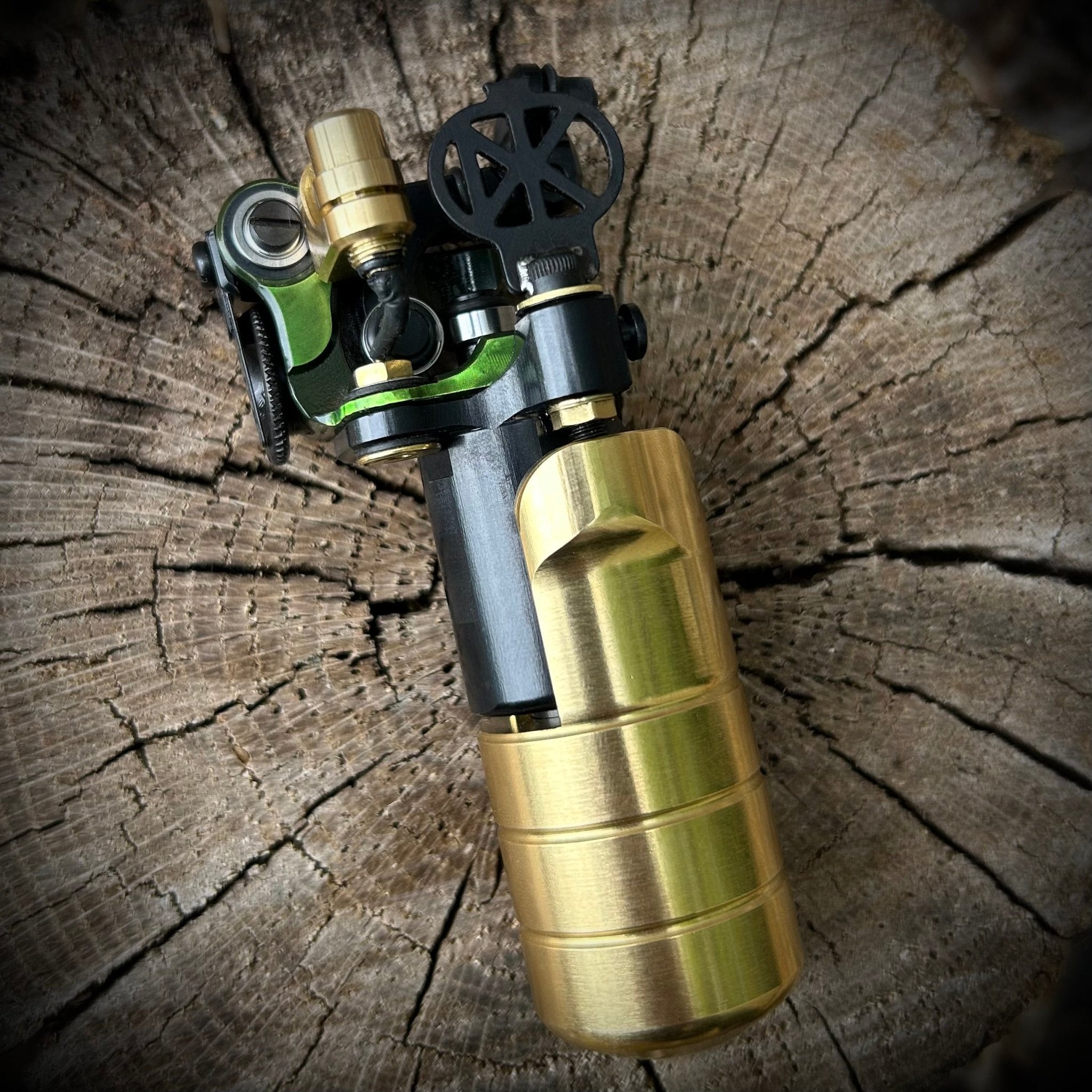 The Full Monty - Psycho Green - Dan Kubin Rotary - 