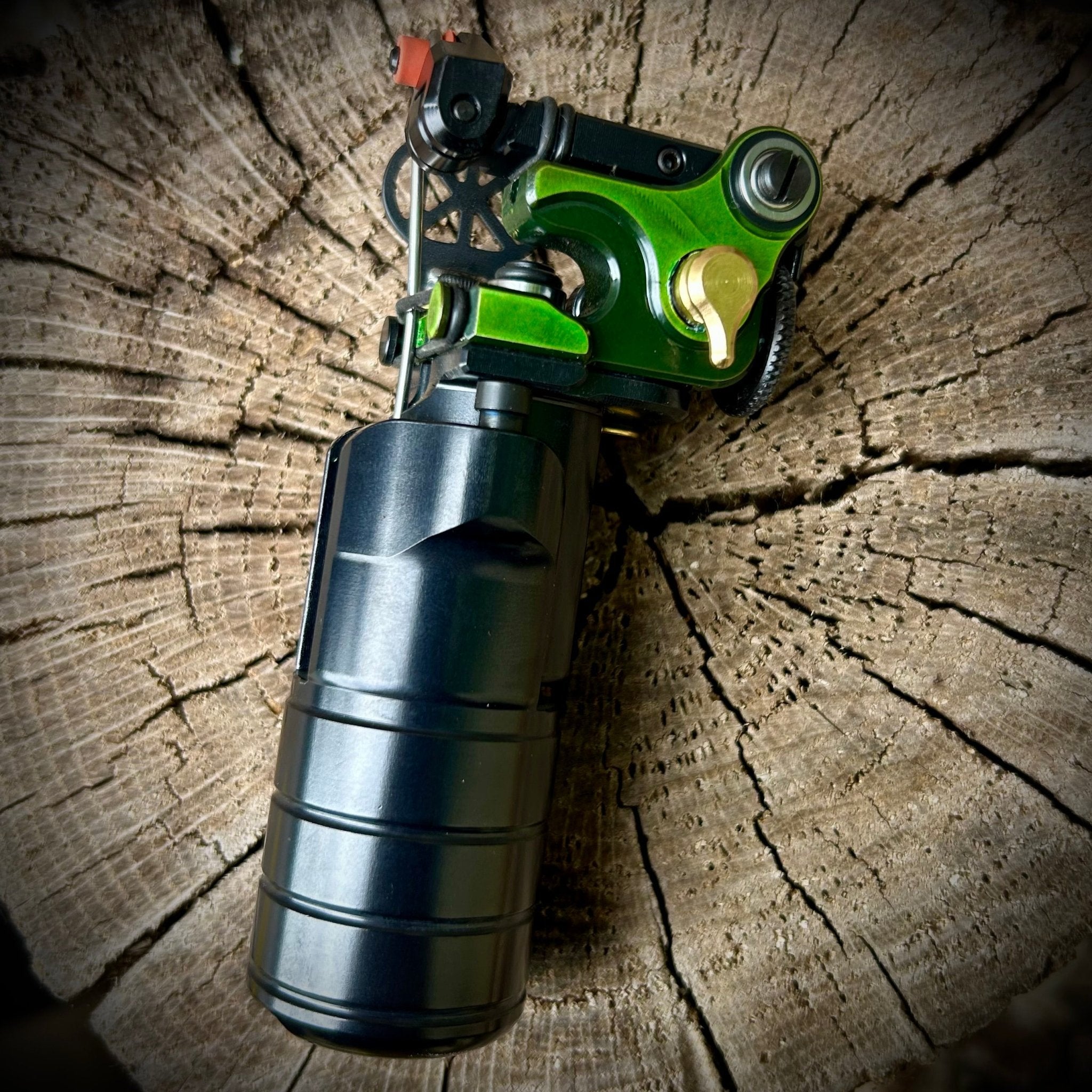 The Full Monty - Psycho Green - Dan Kubin Rotary - 