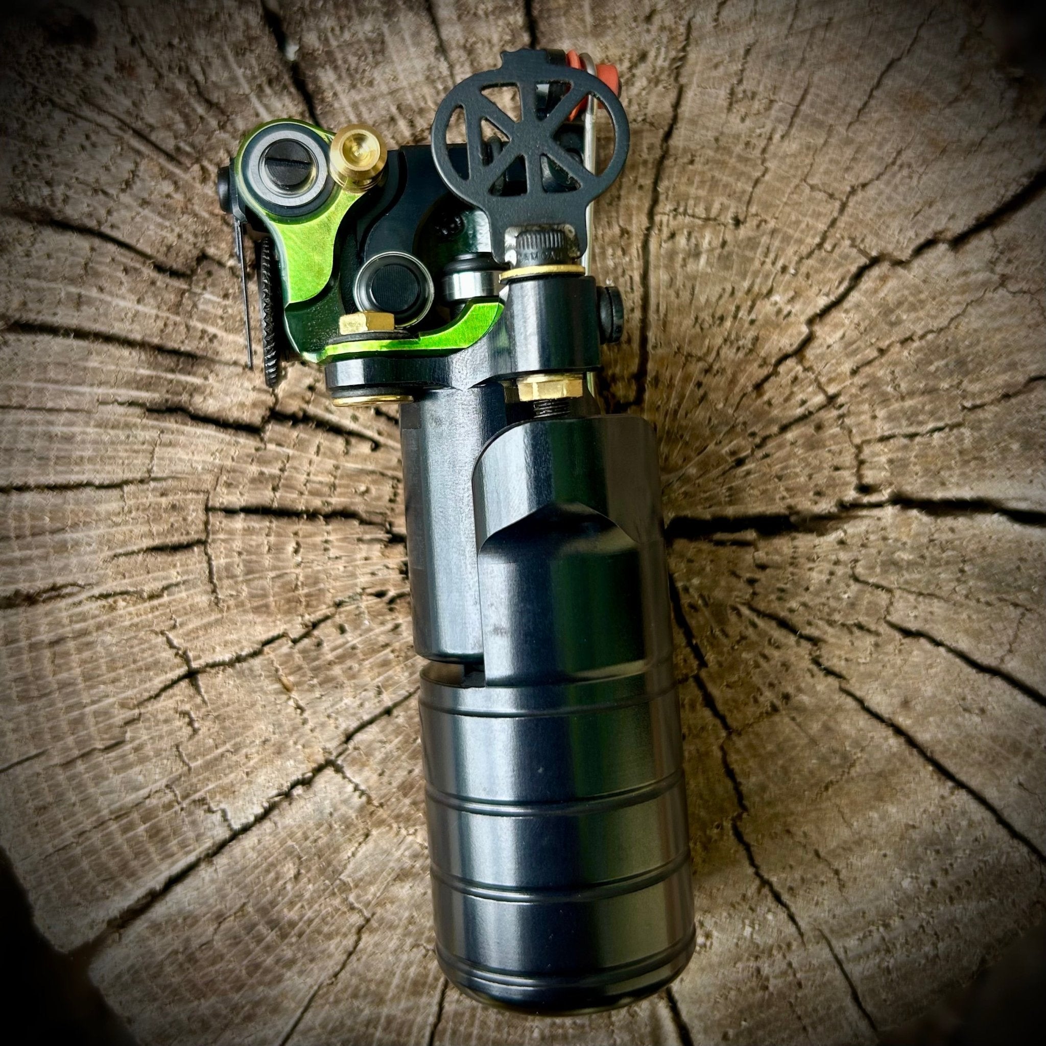 The Full Monty - Psycho Green - Dan Kubin Rotary - 