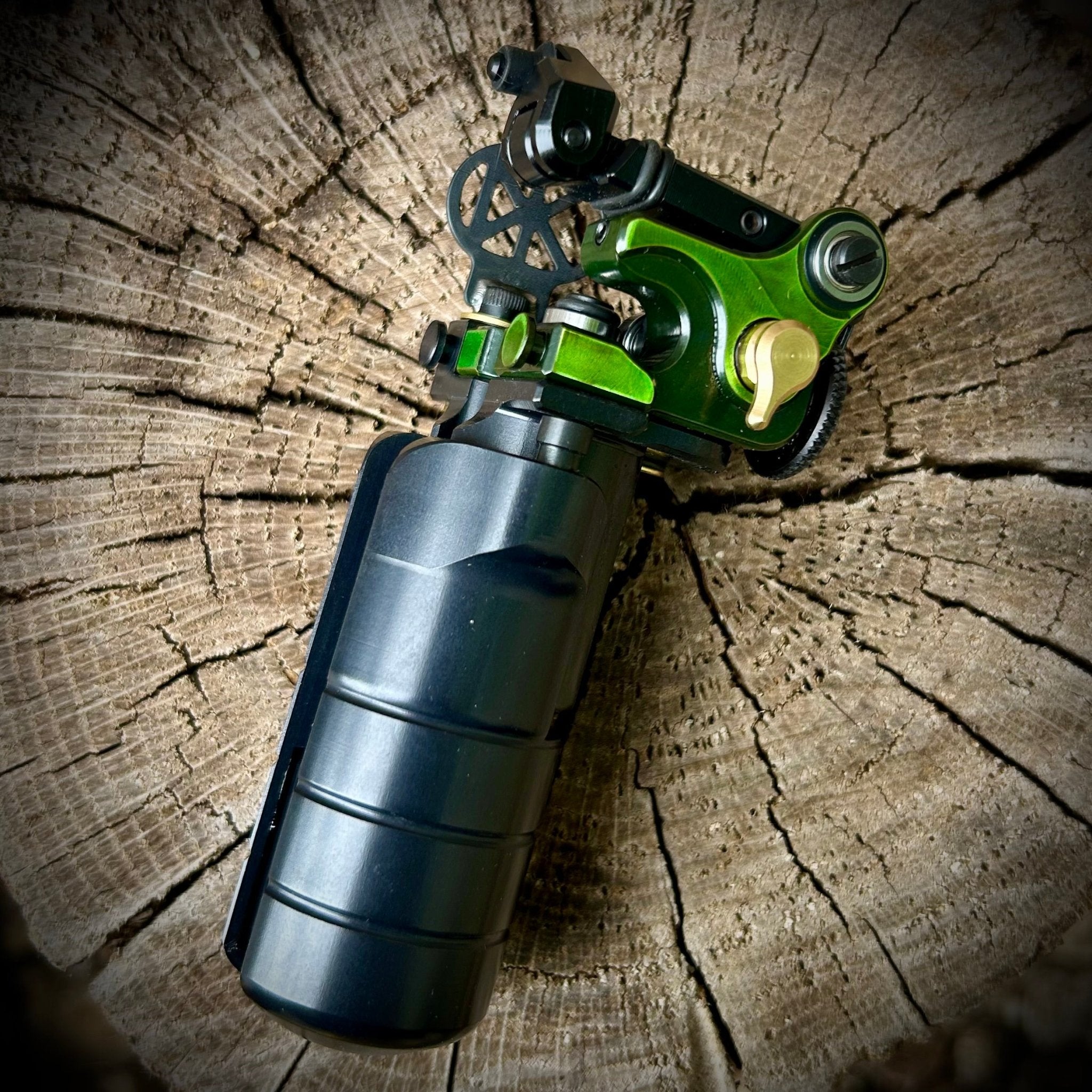 The Full Monty - Psycho Green - Dan Kubin Rotary - 