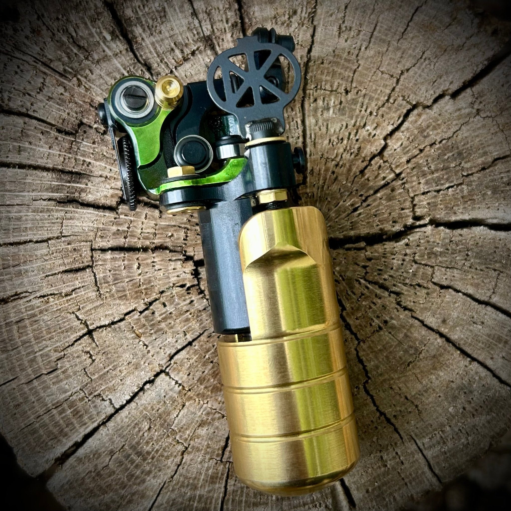 The Full Monty - Psycho Green - Dan Kubin Rotary - 