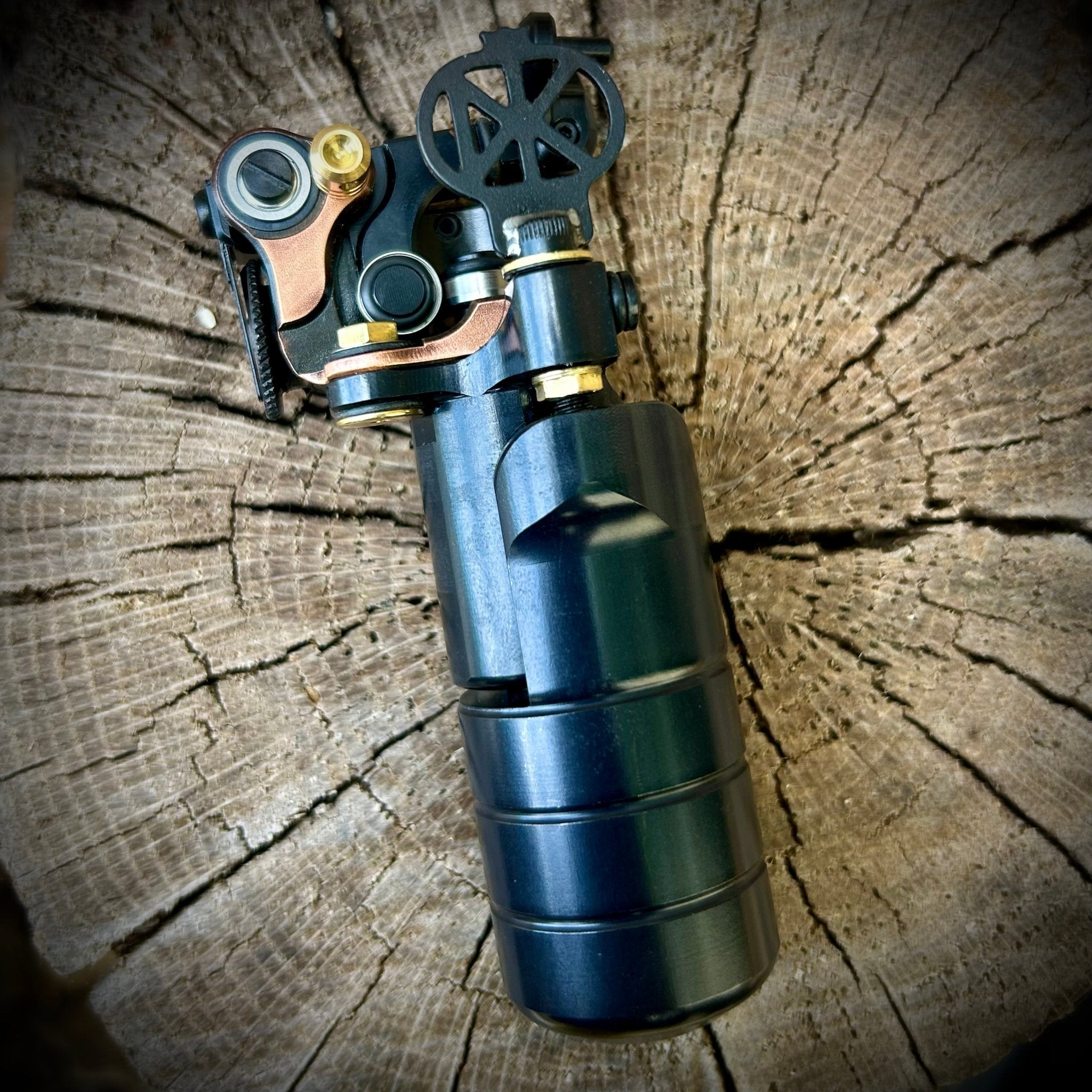 The Full Monty - Rubbed Copper - Dan Kubin Rotary - 