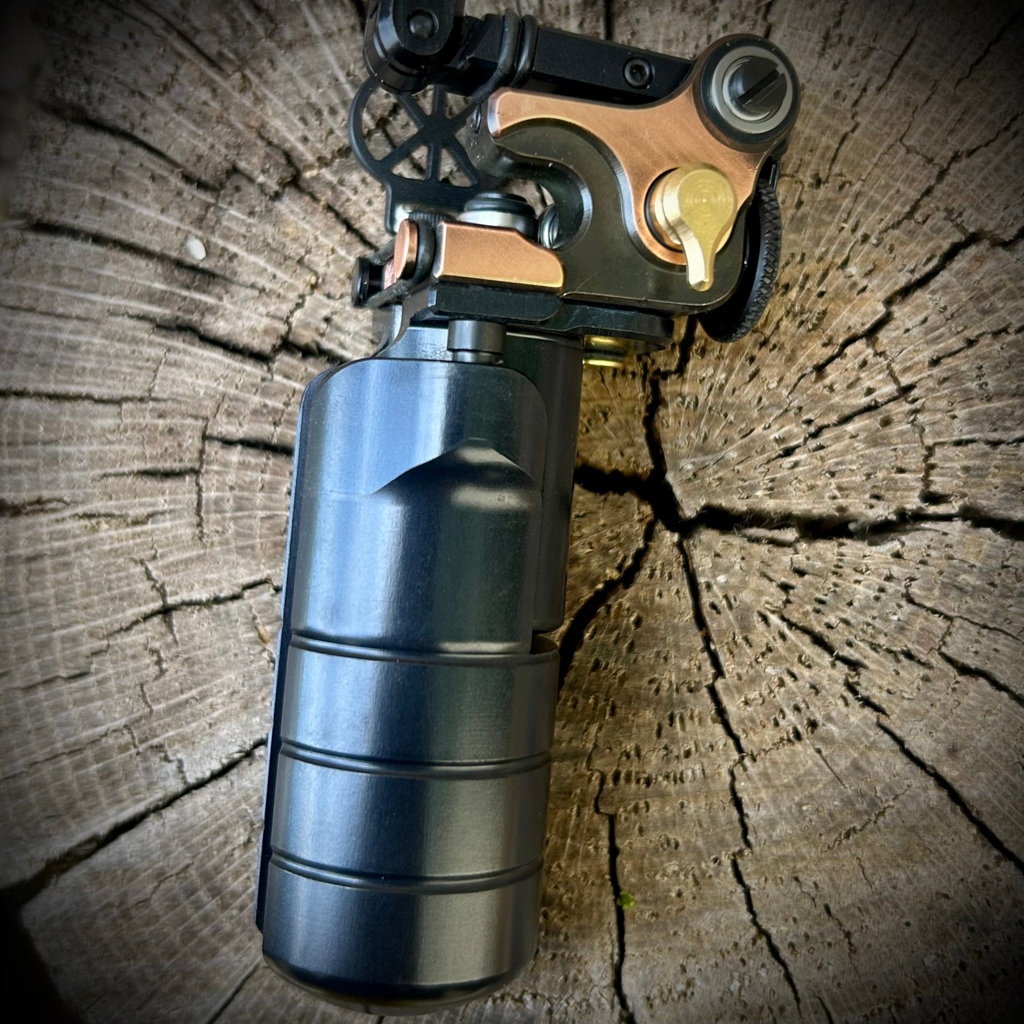 The Full Monty - Rubbed Copper - Dan Kubin Rotary - 
