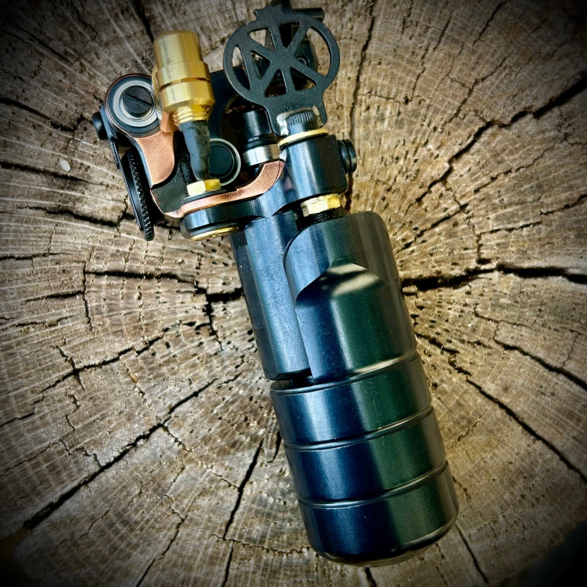 The Full Monty - Rubbed Copper - Dan Kubin Rotary - 