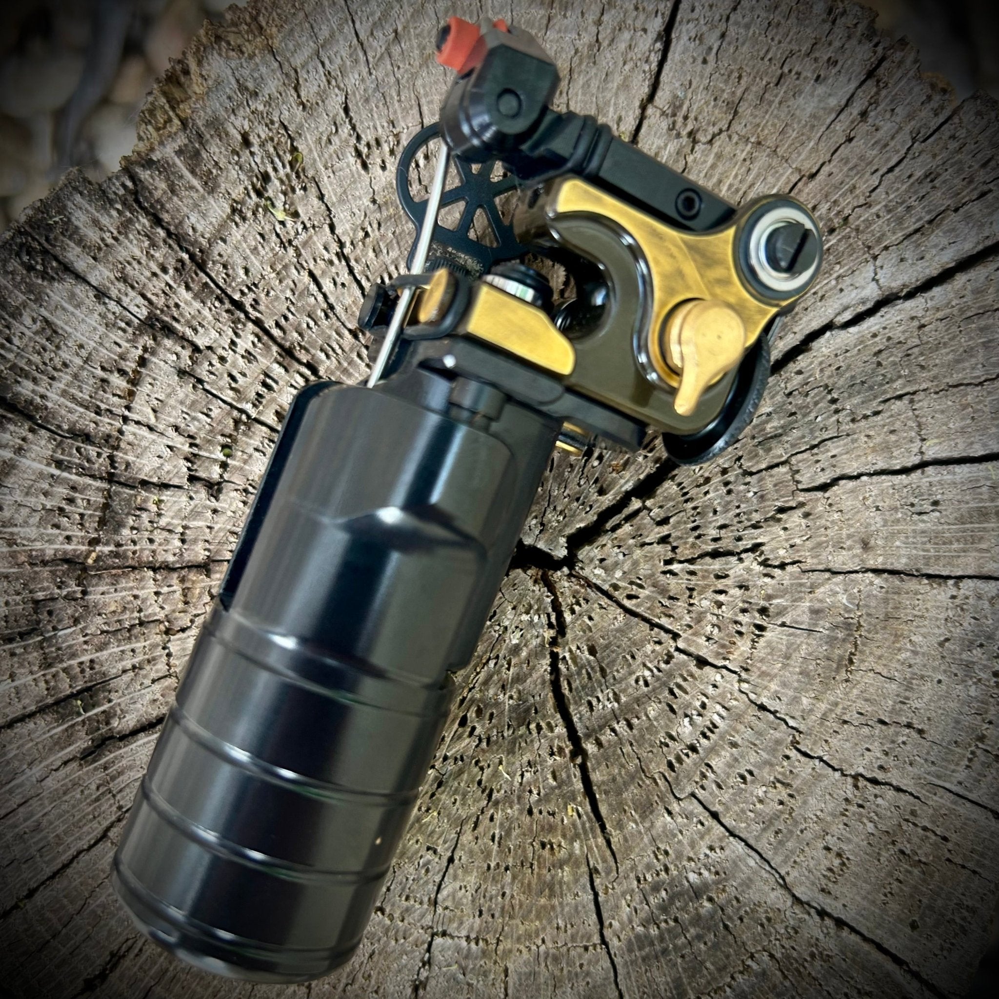 Transparent Gold Full Monty - Dan Kubin Rotary - 